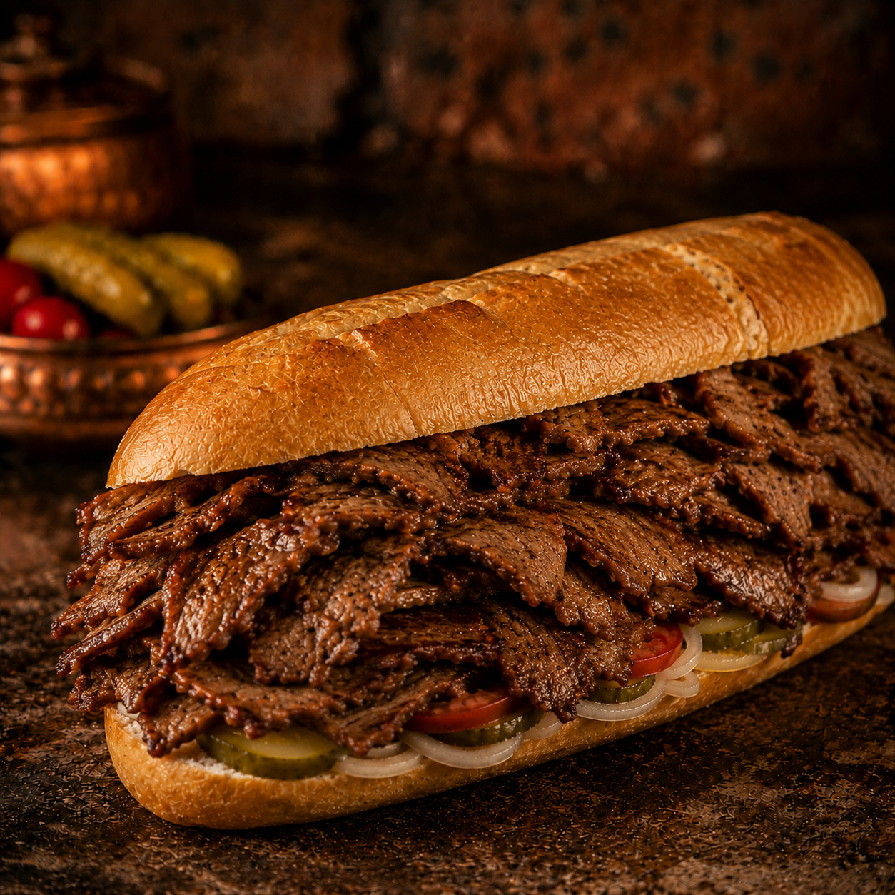 Et Döner Mega Sandviç