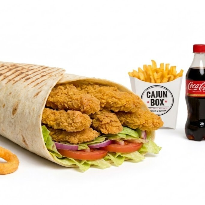 Classic Cajun Burrito Menü