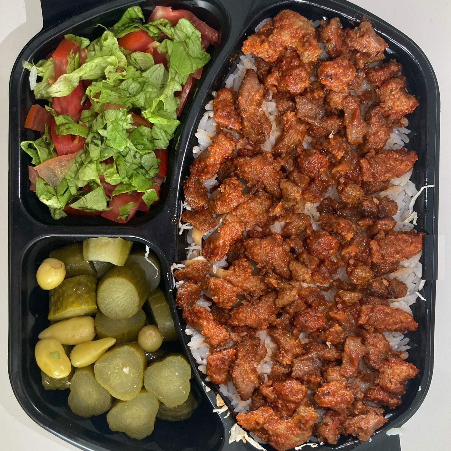 Arnavut Ciğerli Pilav + Ayran