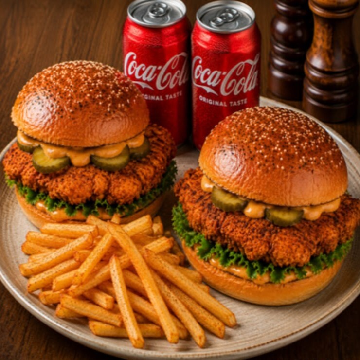 Cajun 2'li Burger