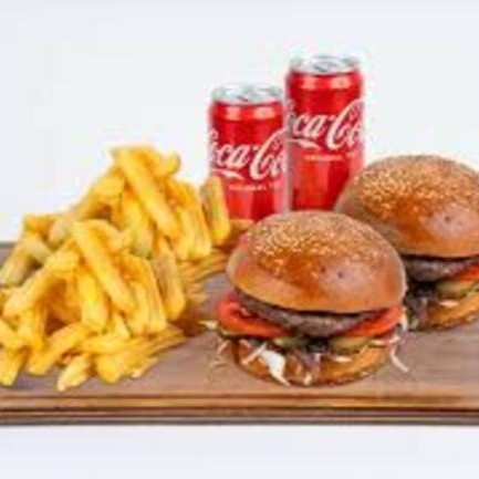 2' Li Classic Burger Menü