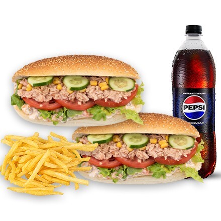 2 Li Ton Balıklı Menü