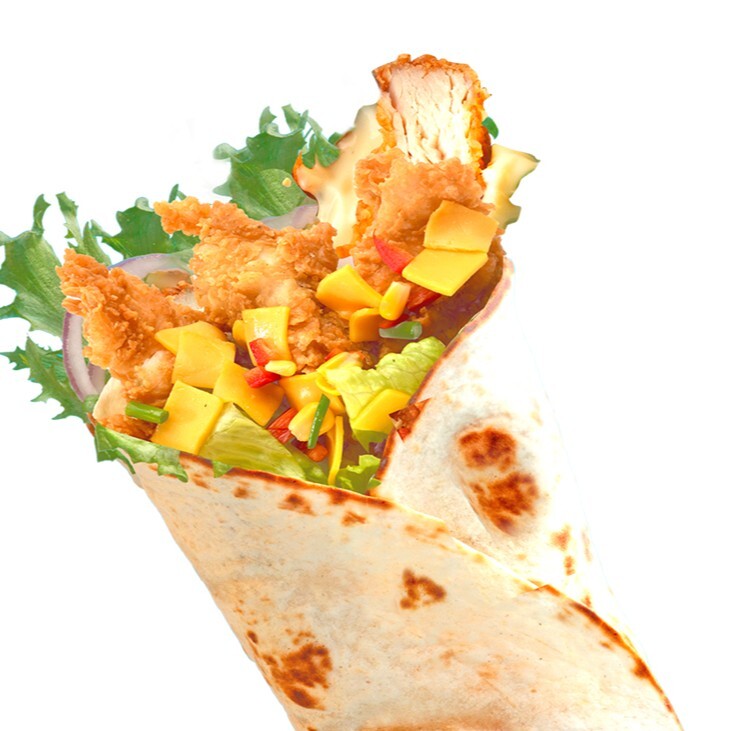 Cajun Cheddarlı Dürüm + İçecek