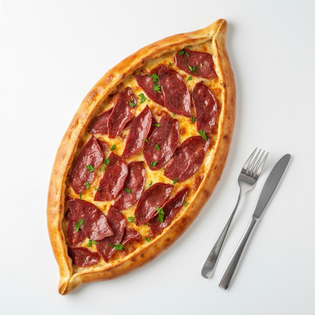 Pastırmalı & Kaşarlı Pide