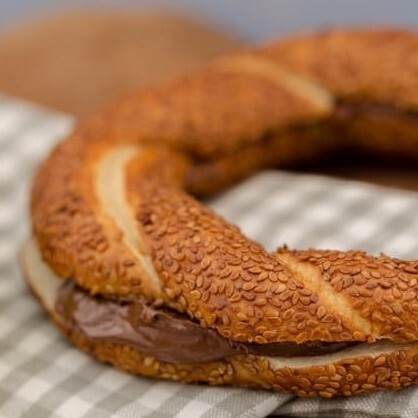 Duble Çikolatalı Simit