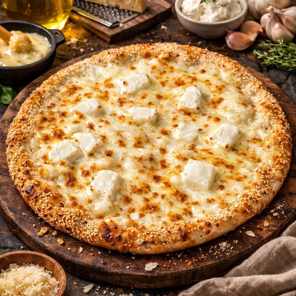 Dört Peynirli Pizza