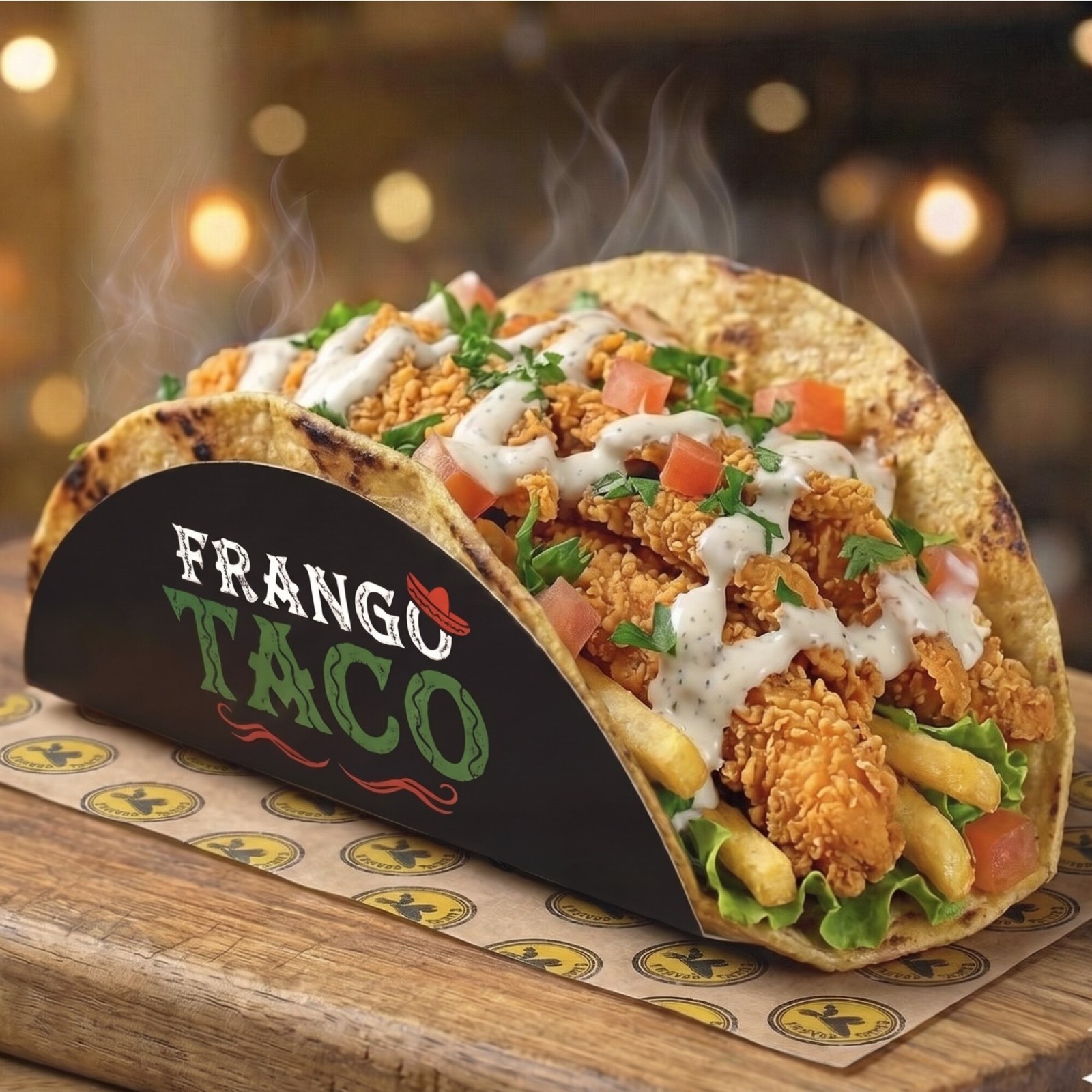 Frango Tenders Taco