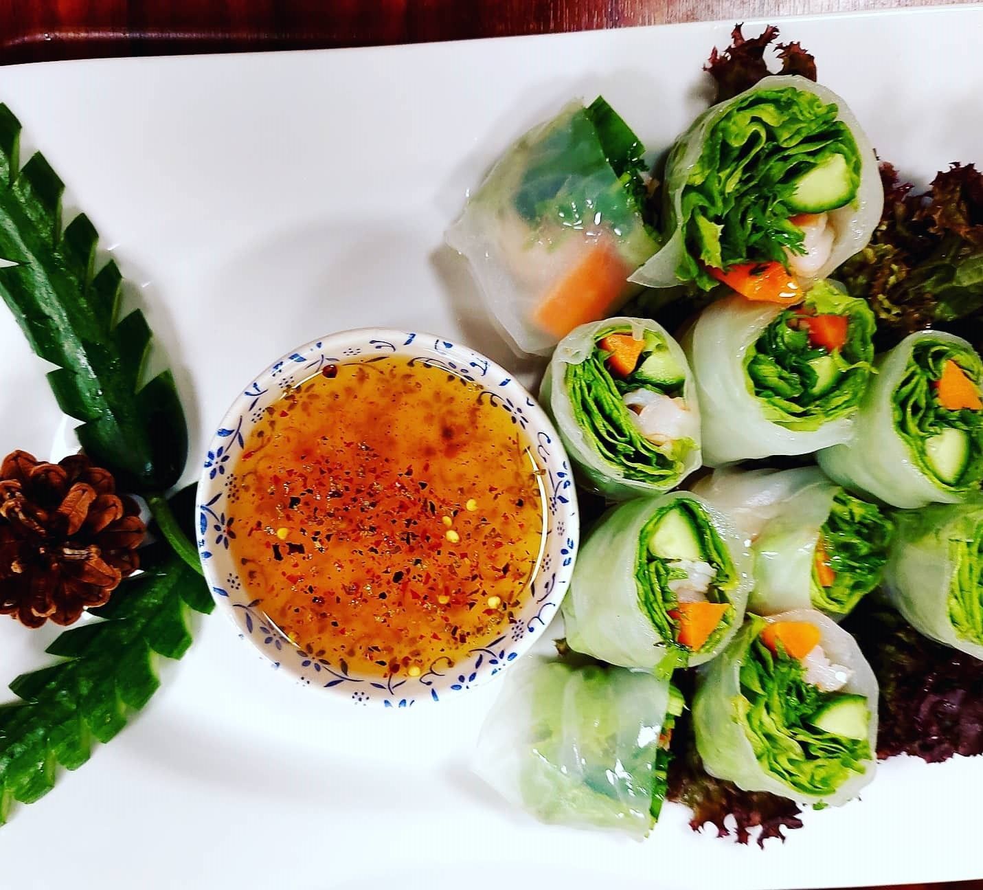 Pirinç Kağıdı Sarması (Karides) / Summer Rolls (Shrimp)