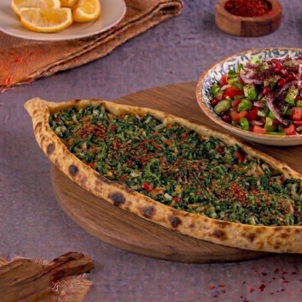 Ispanaklı Pide