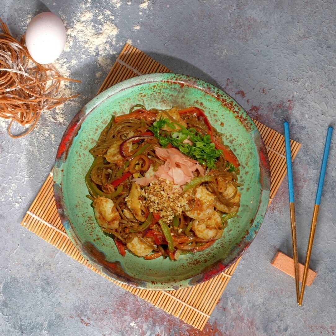 143 Karidesli Soba Noodle
