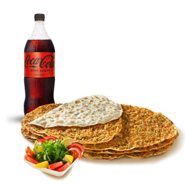 Lahmacun + Coca-Cola İçecek