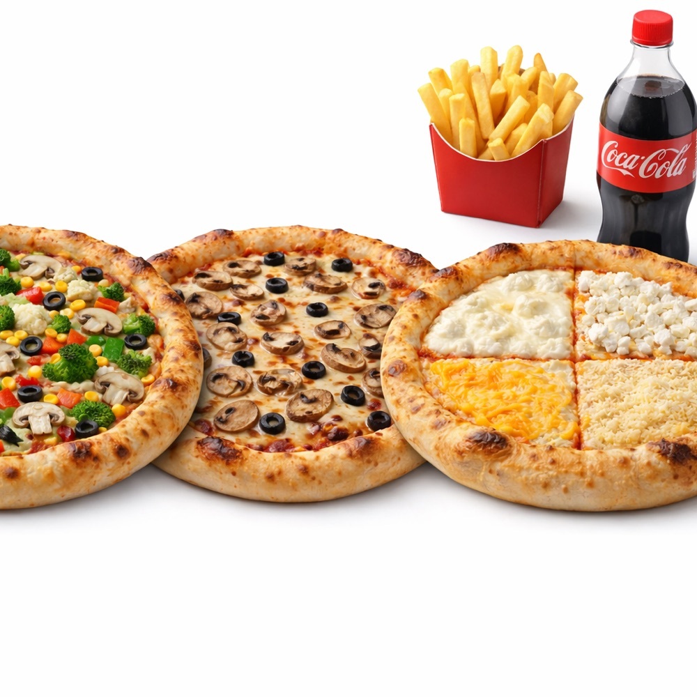 Coca-Cola Doyuran Veggie Party Menü