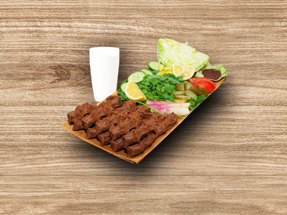 Çiğ Köfte Porsiyon Menü (500 gr)
