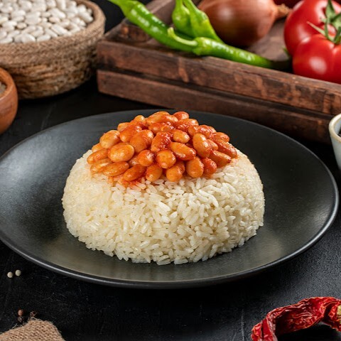 Nohutlu Pilav Üstü Kuru Fasulye