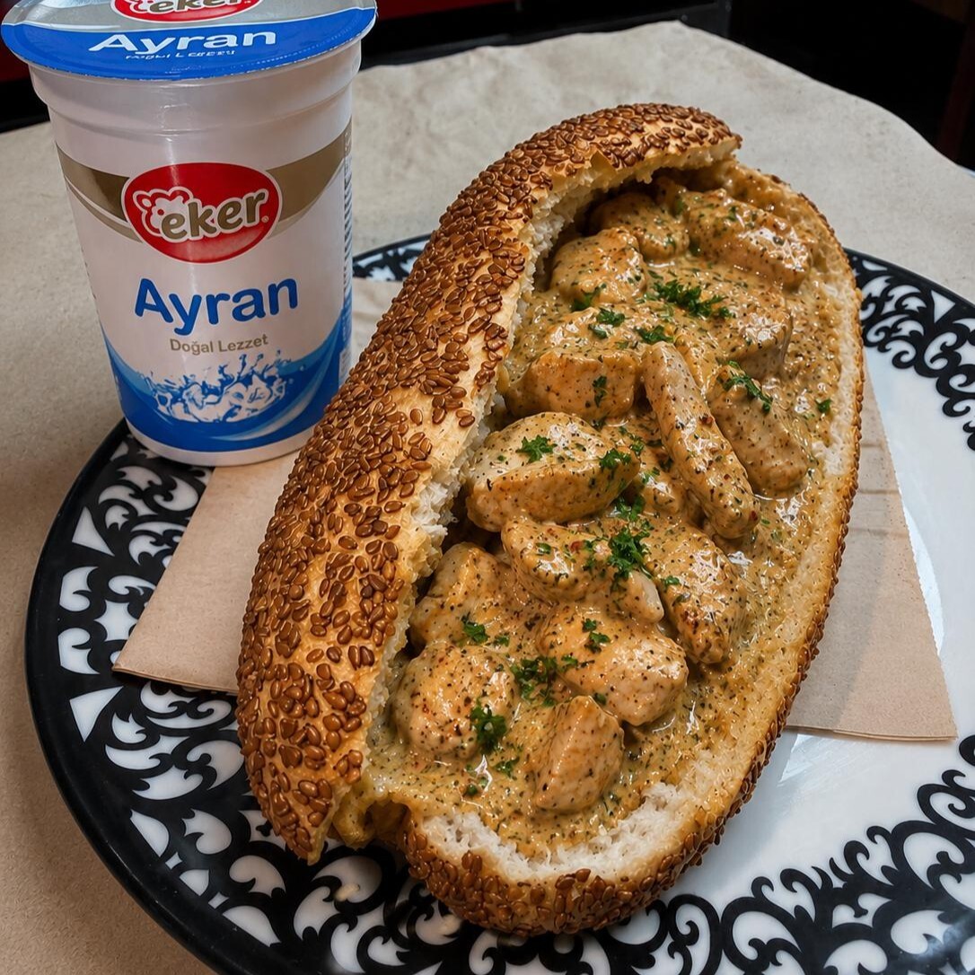 Cafe De Paris Soslu Tavuk Ekmek Arası