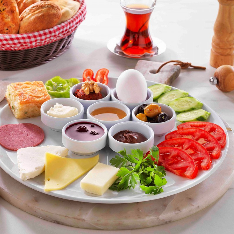 2 Kişilik Kahvaltı Tabağı