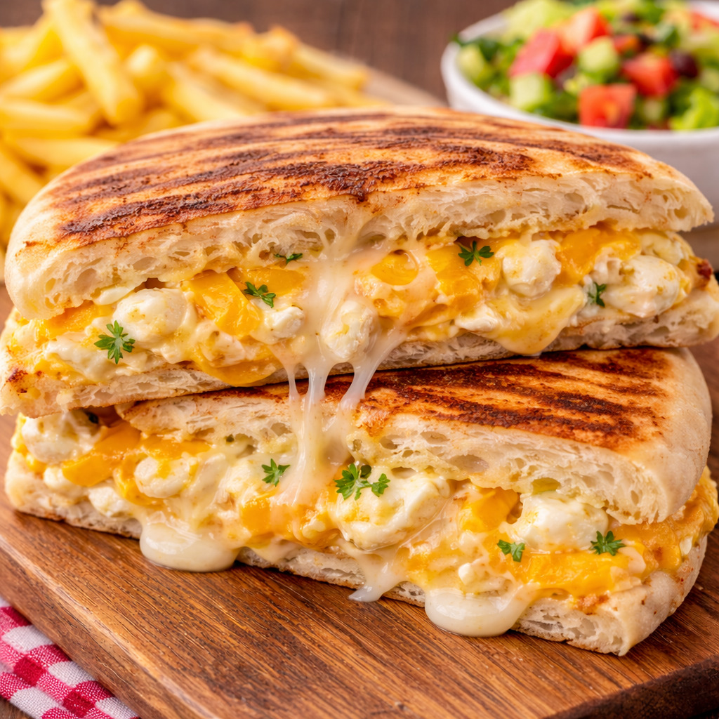 3 Peynirli Bazlama Tost
