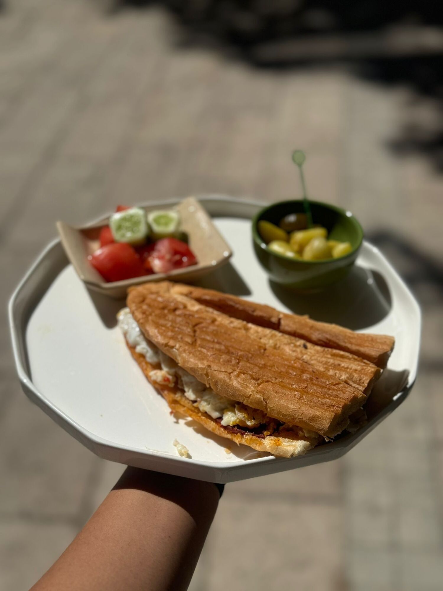 Yumurtalı Karışık Tost