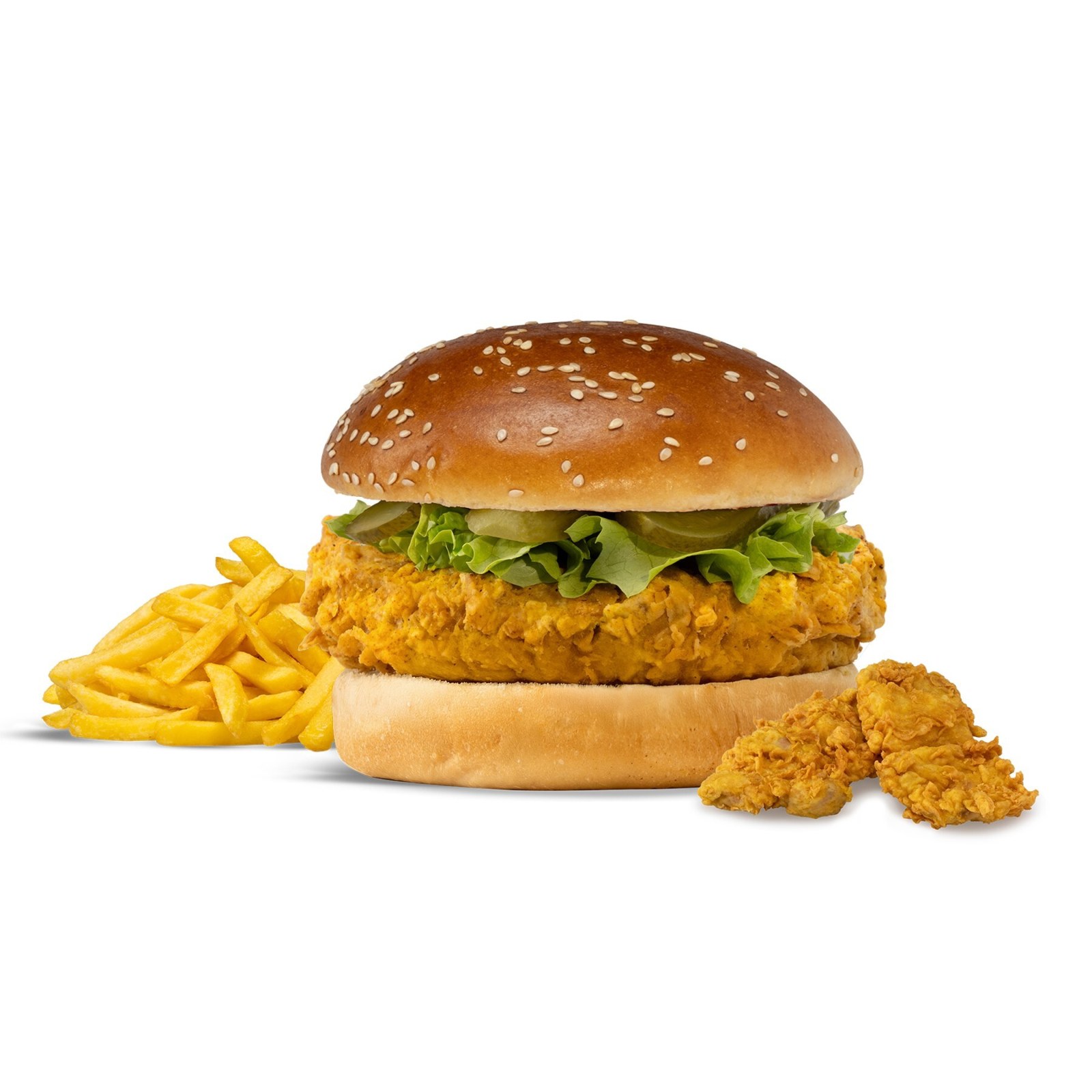 Golden Burger + 2'Li Chıcken Tenders