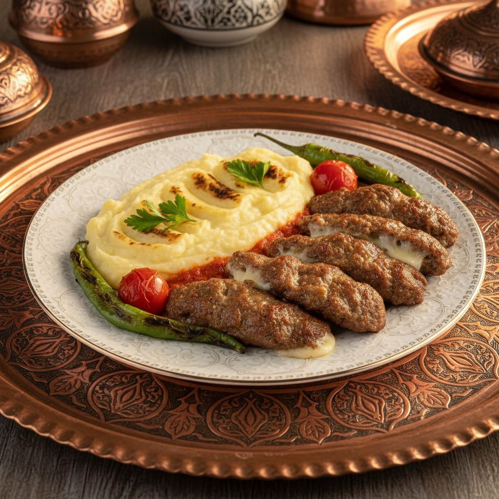 Kaşarlı Köfte & Patates Püresi