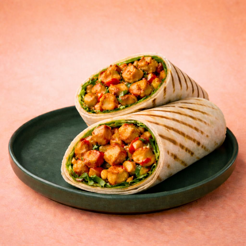 Sweet Chili Soslu Tavuklu Wrap
