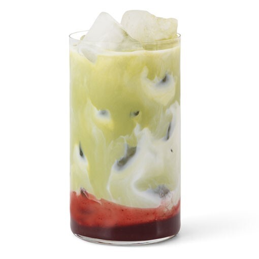 Iced Strawberry Matcha