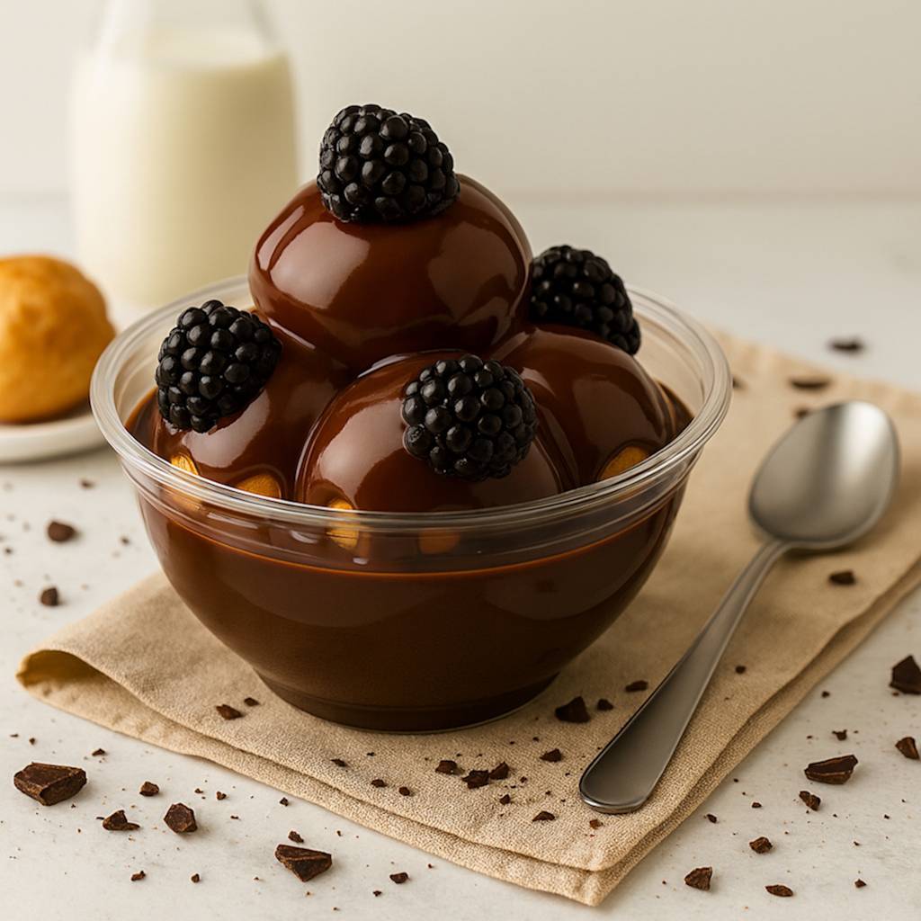 Çilek Ananas Böğürtlen Muzlu Nutella’lı Profiterol (350 gr.)