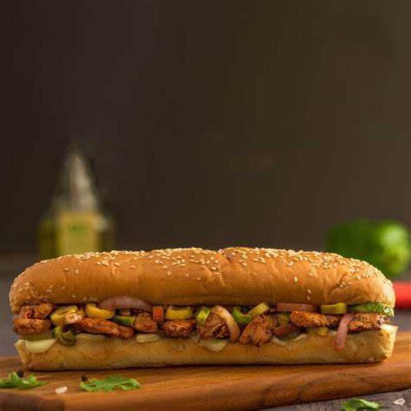 Ekmek Arası Tavuklu Fajita