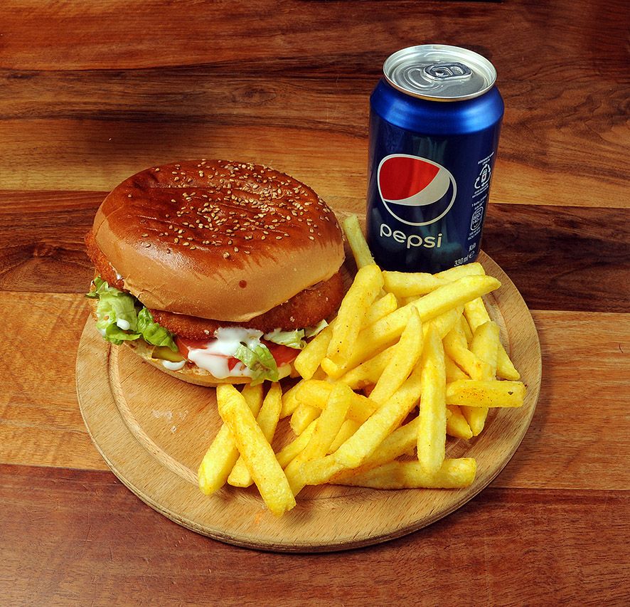Tavuk Burger Menü
