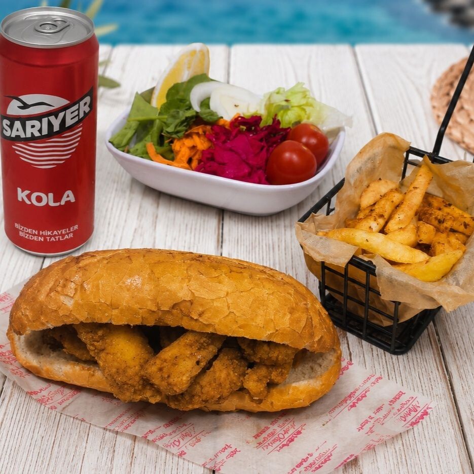 Ekmek Arası Mezgit Menü
