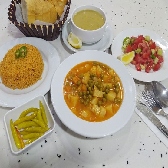 Bezelye Yemeği Menü