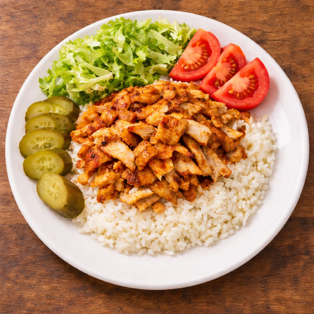 Pilav Üstü Tavuk Döner (100 Gr.)
