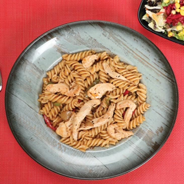 Tavuklu Barbekü Soslu Fusilli