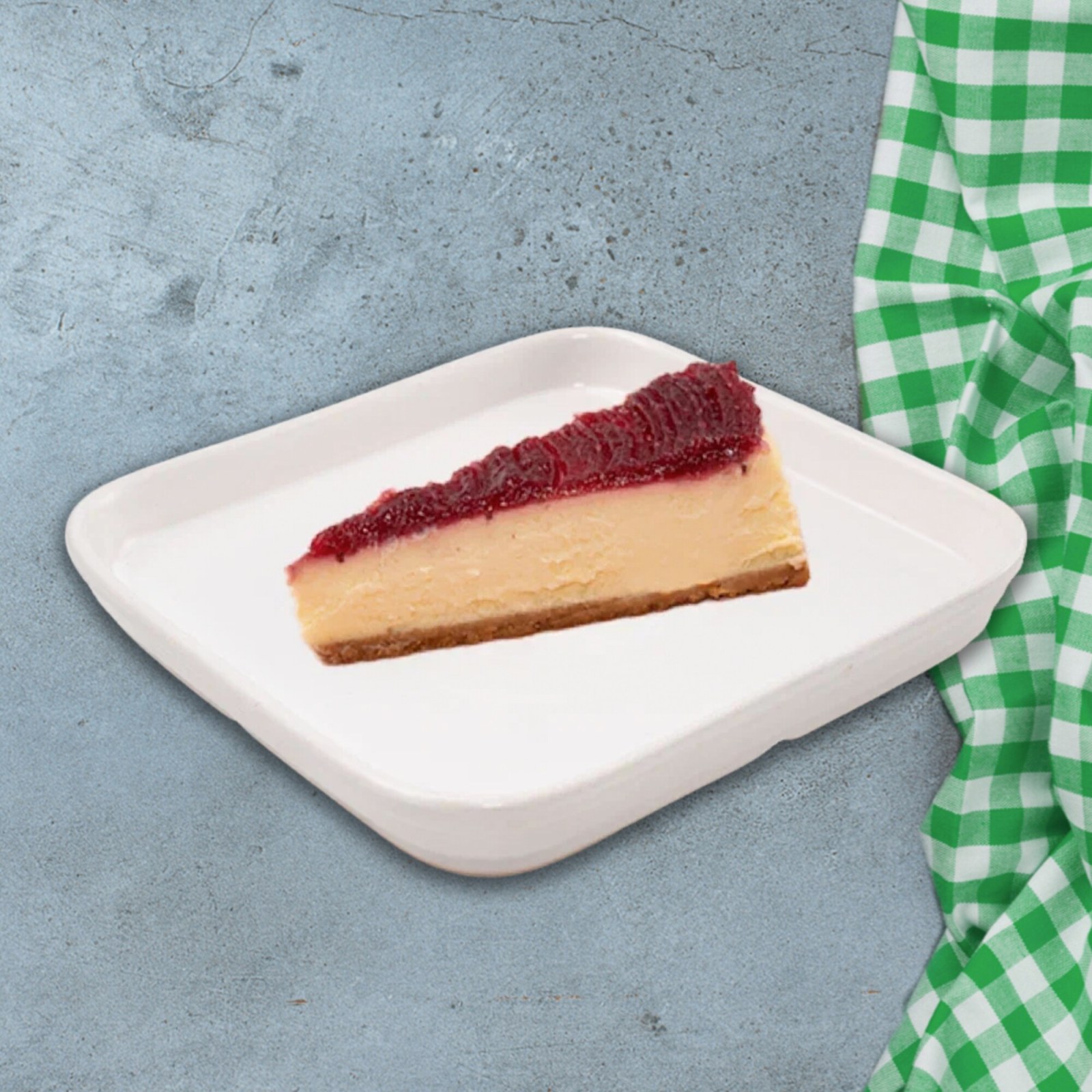 Ricottalı Frambuazlı Cheesecake