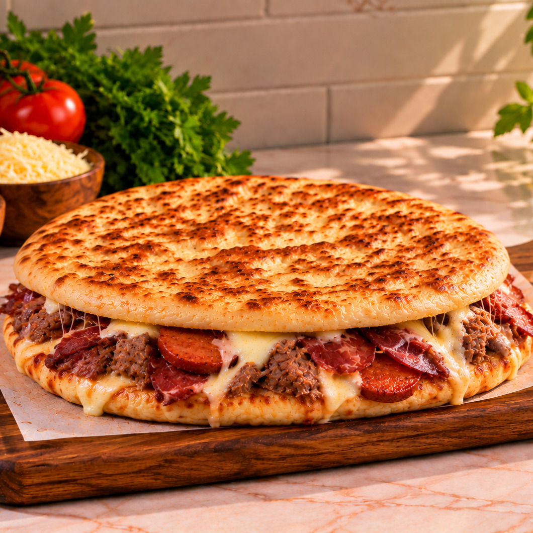 Et Sever Bazlama Tost
