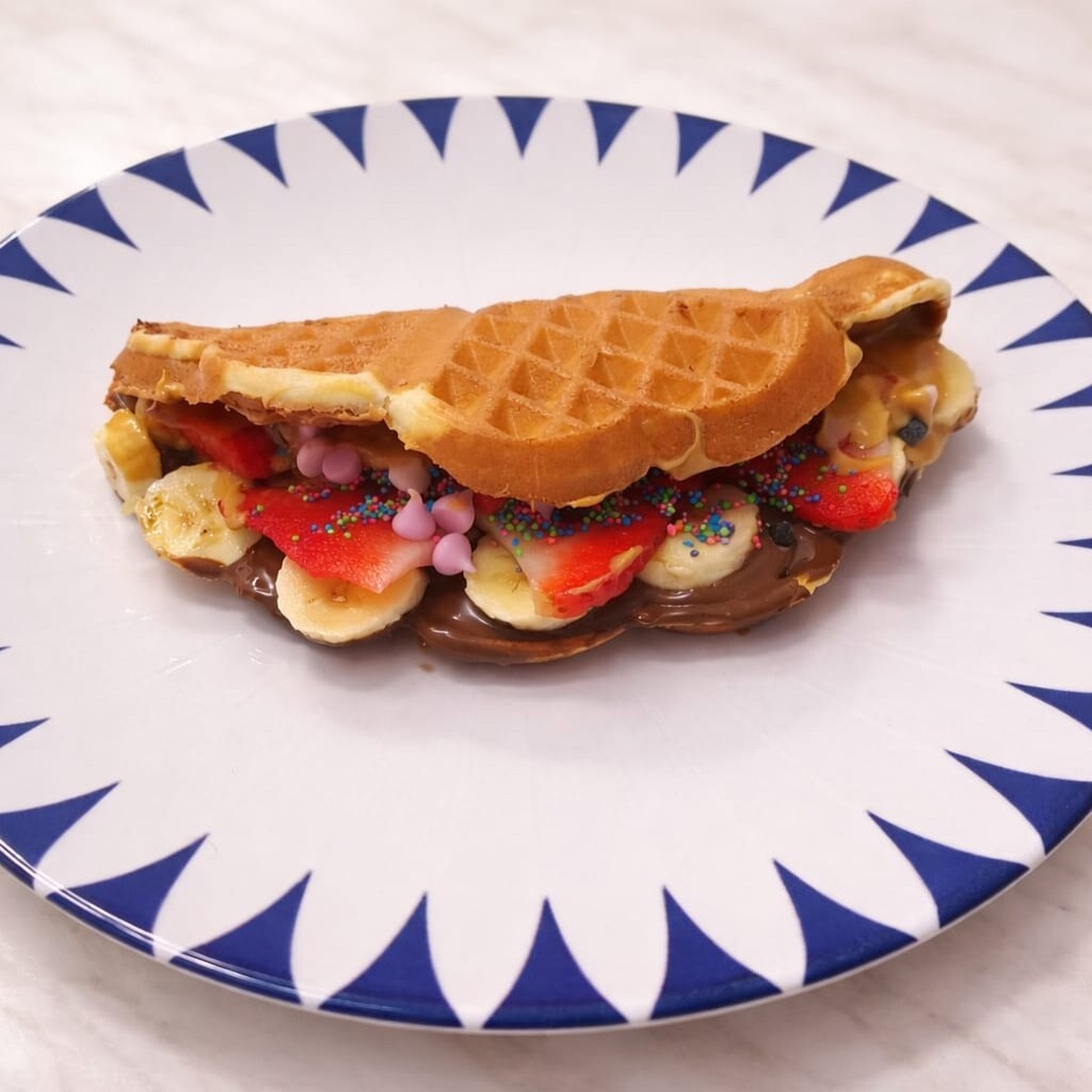 Rose Sandviç Waffle