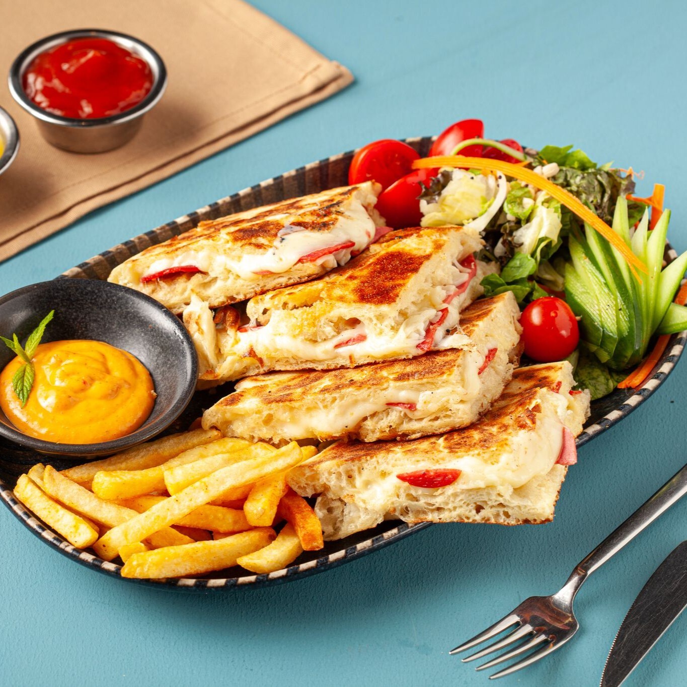 Bazlamalı Tost