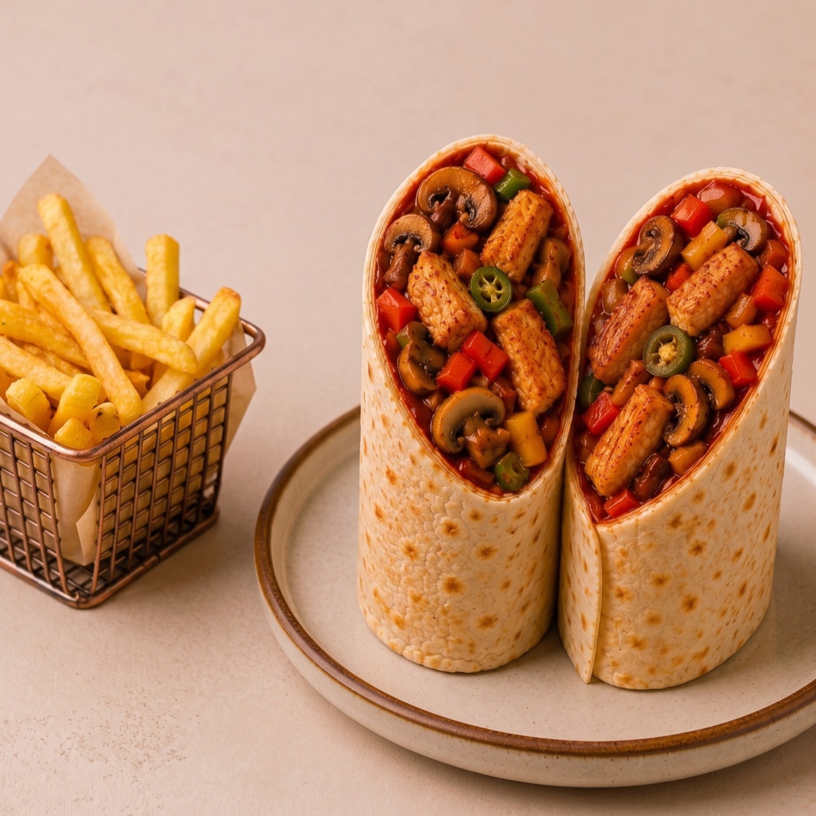 Rio Meksika Usülü Tavuk Wrap
