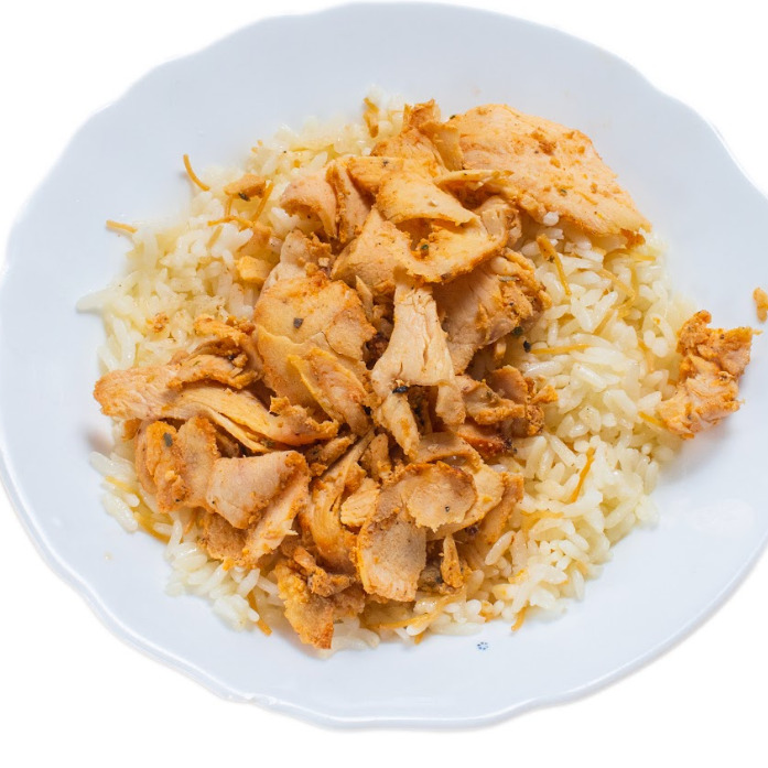 Pilav Üstü Tavuk Döner porsiyon