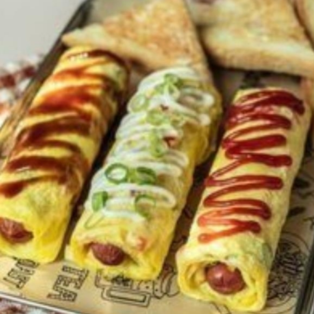 Sosisli Rulo Omlet