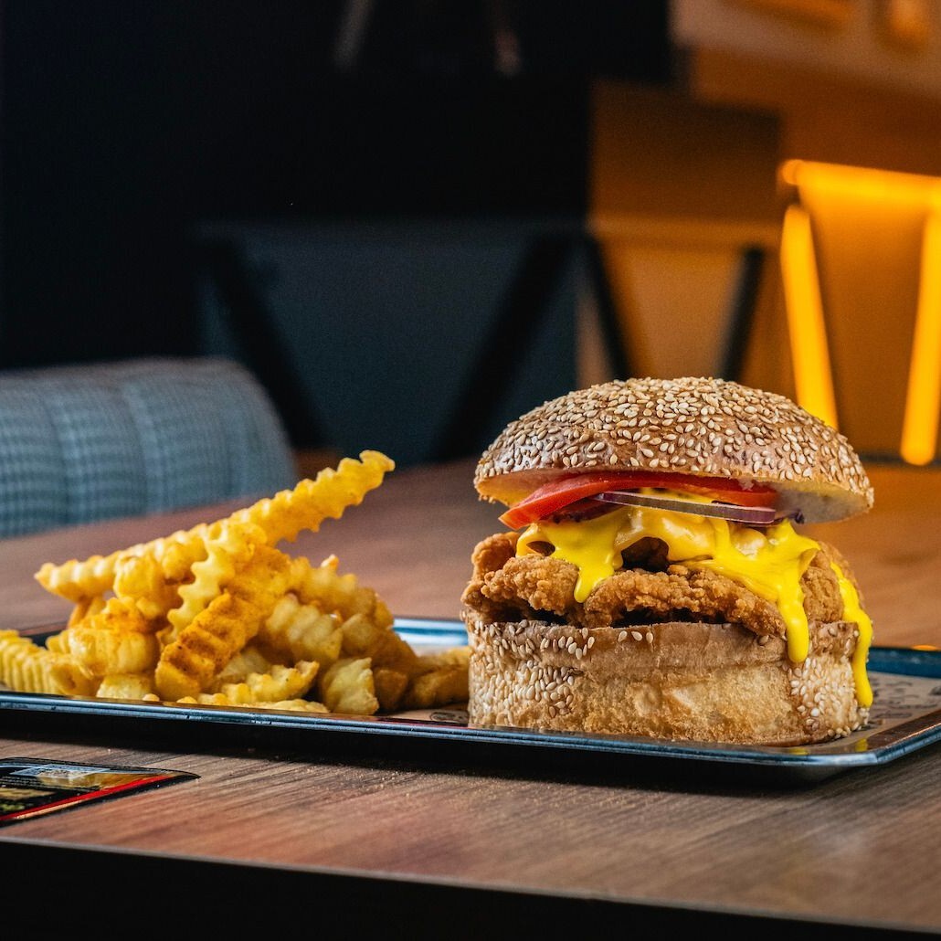 Rock'n Fight Chicken Burger