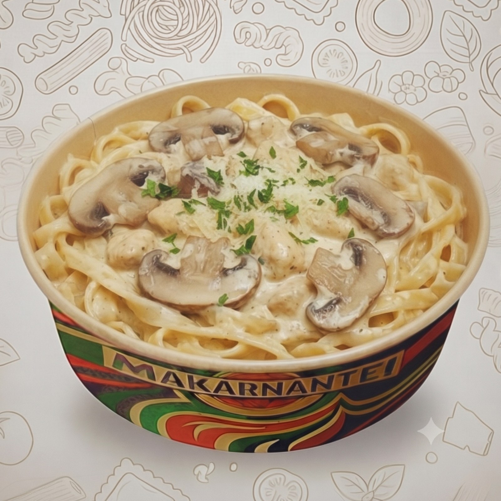 Mantarlı Kase