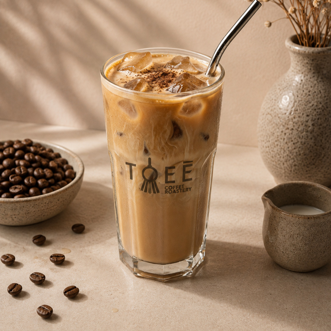 Iced Cafe Latte (16 oz)