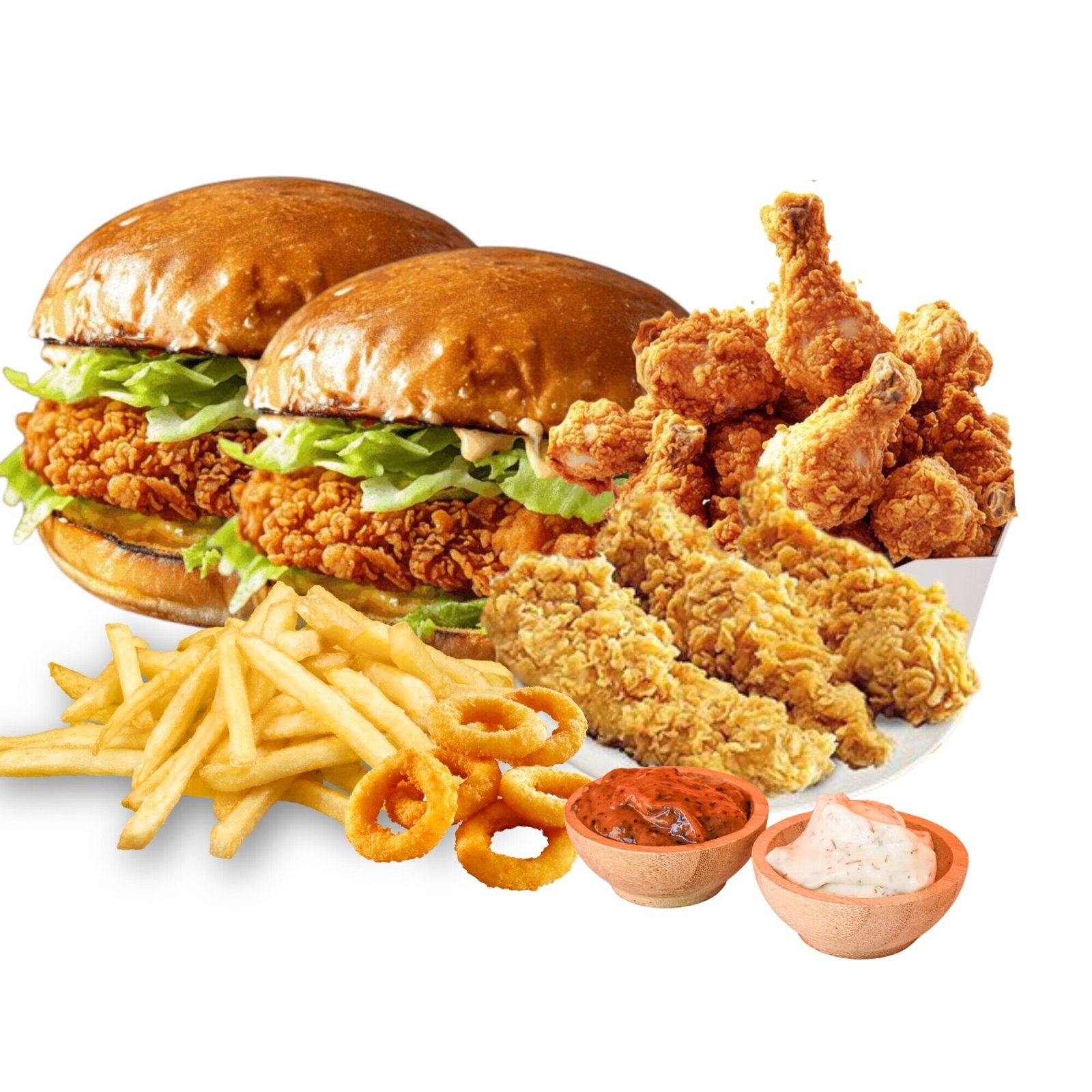 Crispy Zone Çılgın Aile Menü