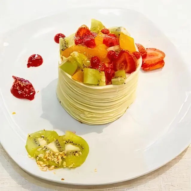 Karışık Meyveli Show Pasta
