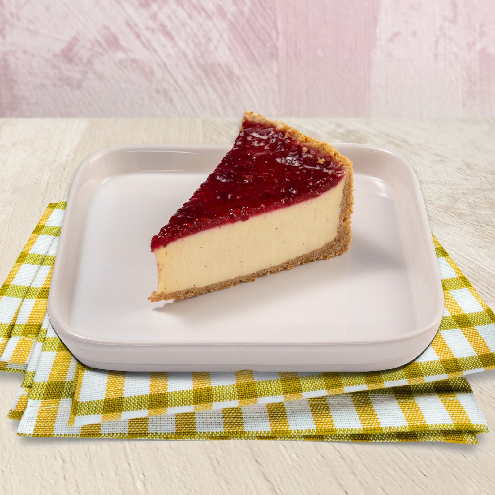 Ricottalı Frambuazlı Cheesecake