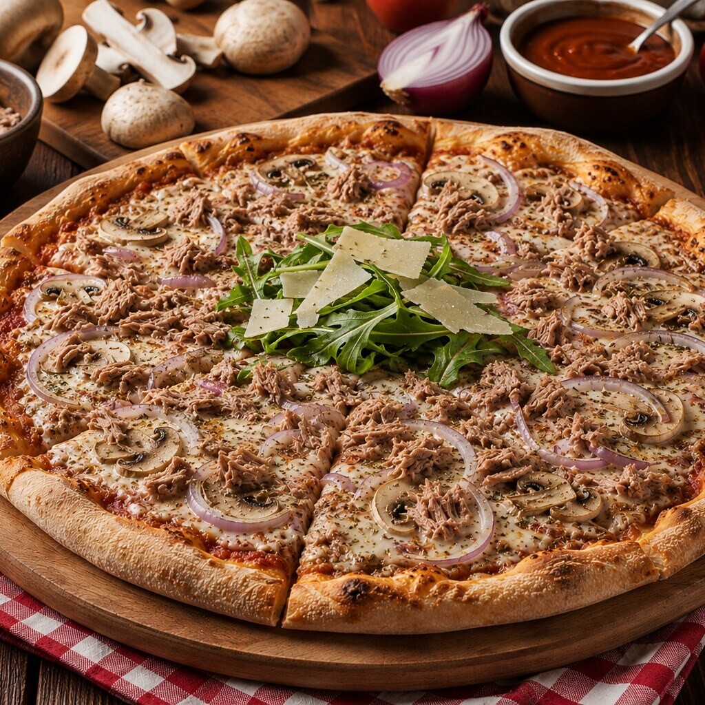 Ton Balıklı Pizza
