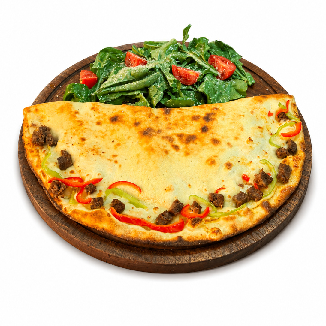 Kavurmalı Calzone