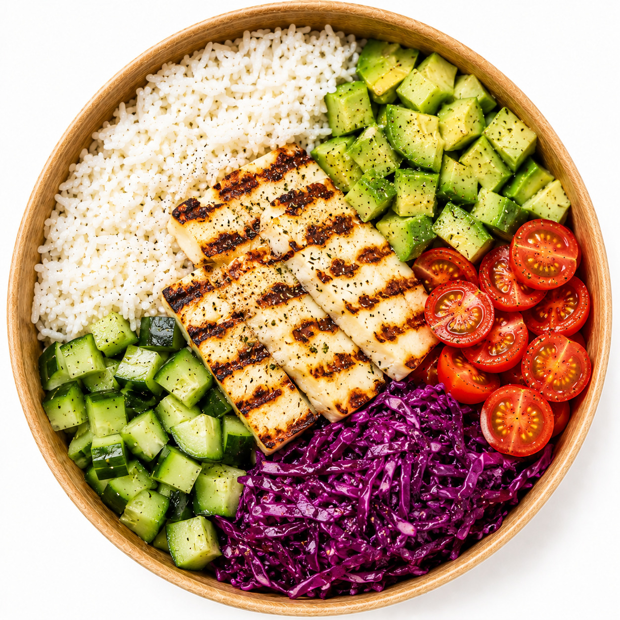 Hellim Avokado Bowl