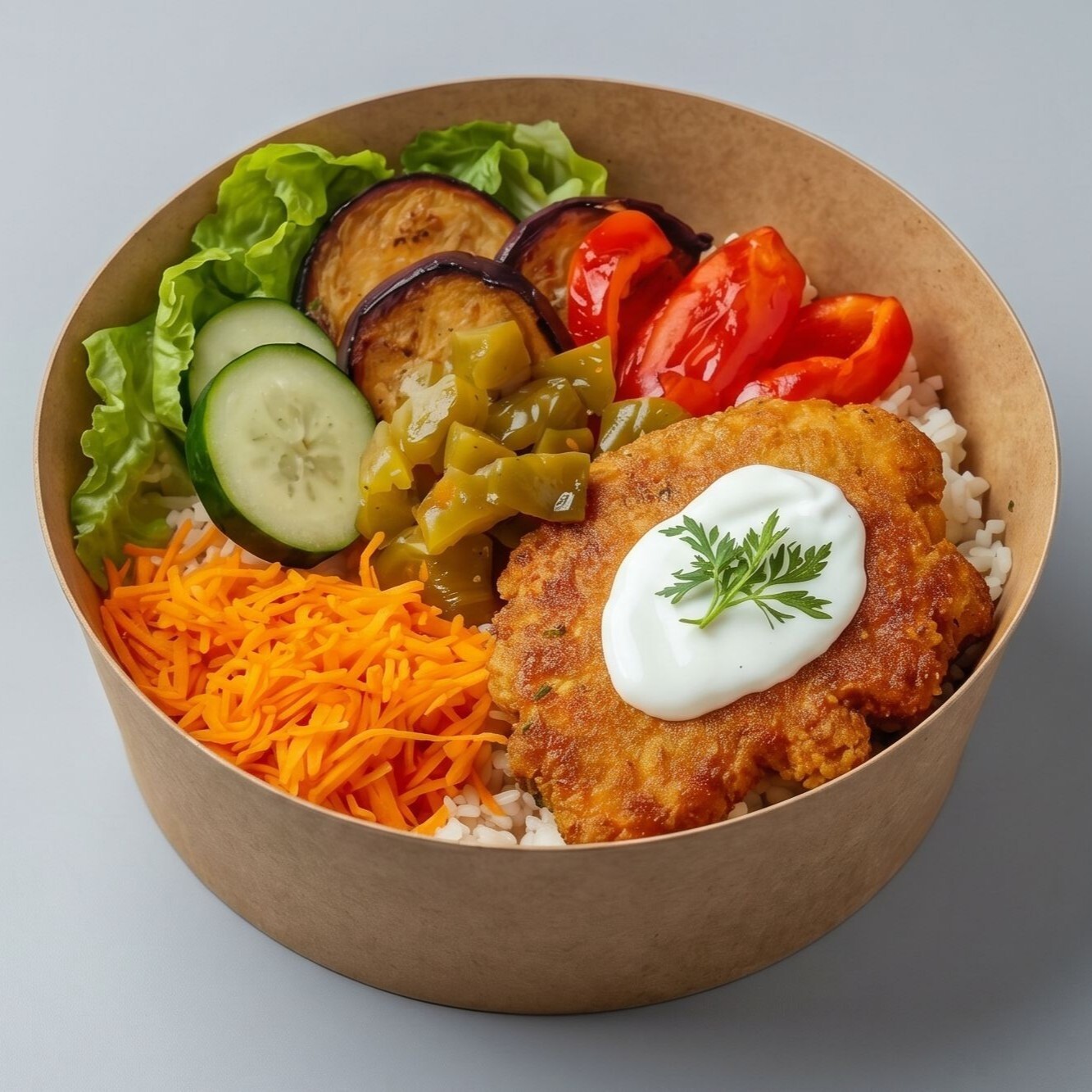 Dereotlu Chicken Katsu Bowl
